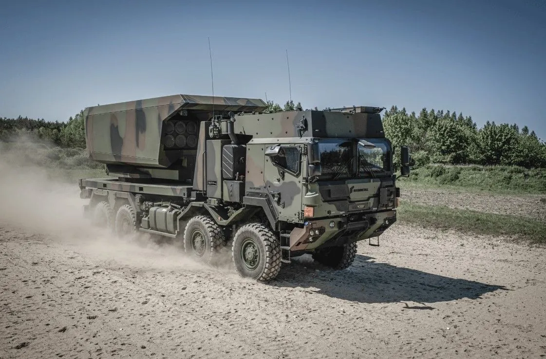 Rheinmetall presents improved HIMARS - GMARS artillery system