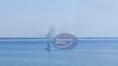 In the morning, explosions were heard in the occupied Crimea: a fire broke out at Cape Chauda