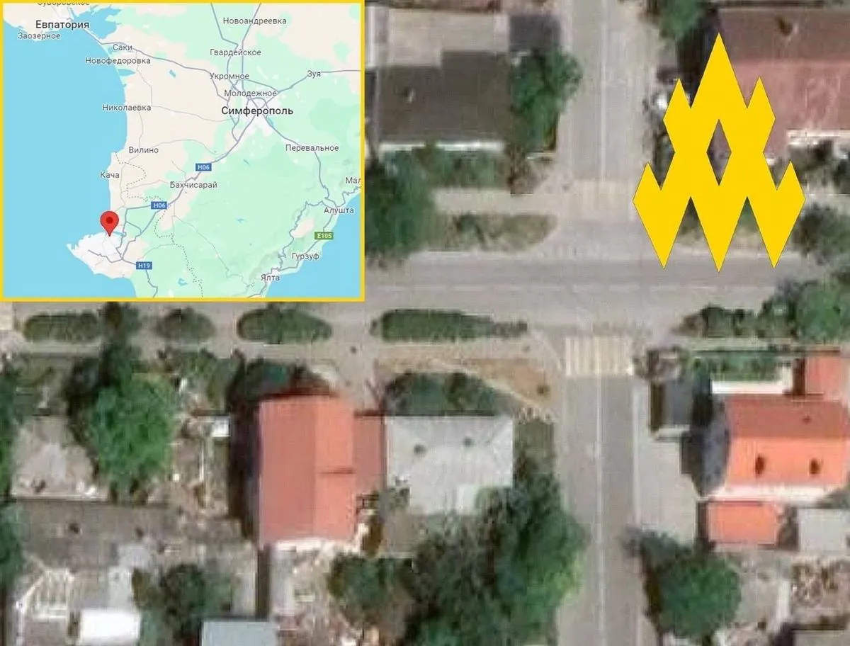 Partisans scouted where GRU special forces are being treated in the occupied Crimea