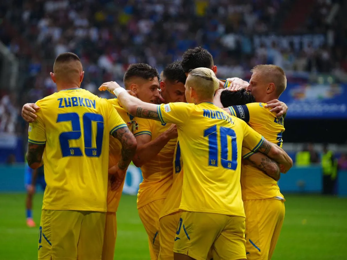 "Keep it up, guys": Zelensky reacted to the victory of the Ukrainian national team in the match against Slovakia