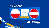 Євро-2024: Австрія впевнено обіграла Польщу з рахунком 3:1