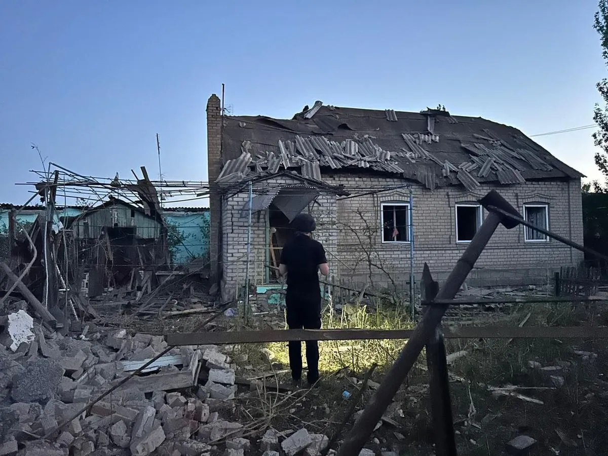 Yesterday, the russians killed two civilians in the Donetsk region
