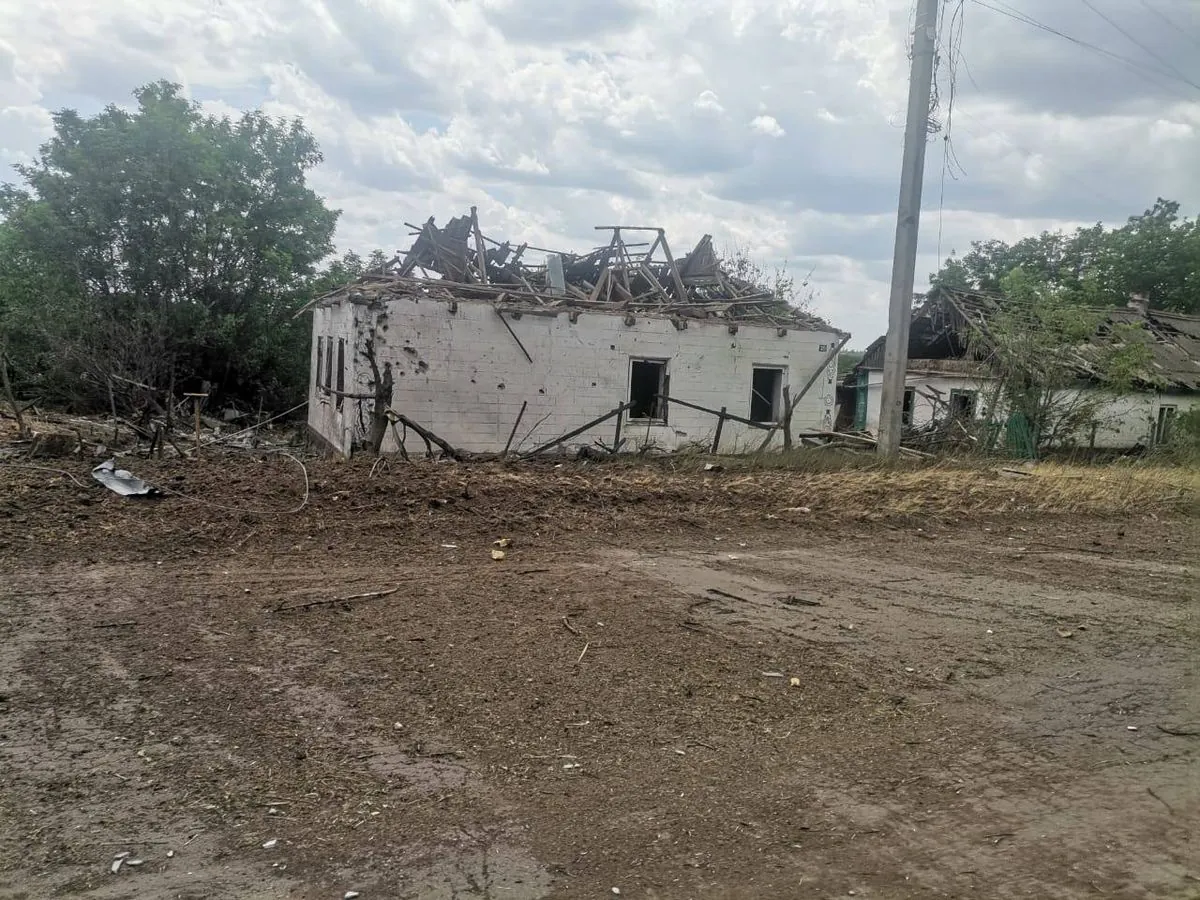 518 attacks per day: invaders shelled Zaporizhia region, wounded woman and destroyed housing