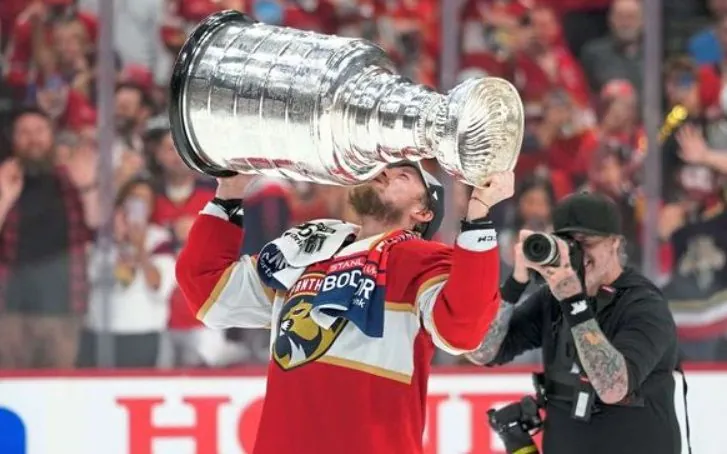 Florida Panthers hockey players win Stanley Cup