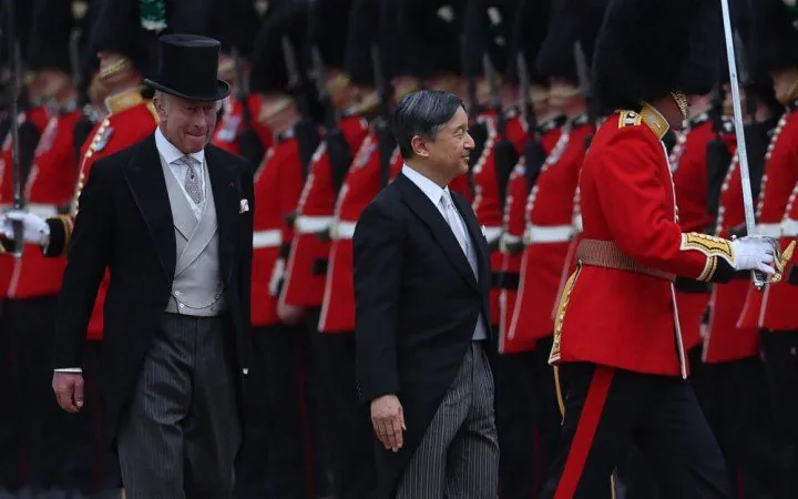 king-charles-iii-welcomes-japanese-emperor-naruhito-on-a-state-visit-to-britain