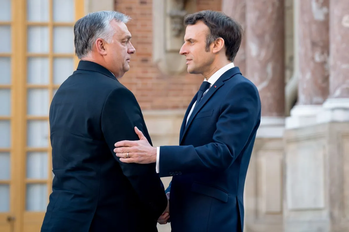 Орбан зустрінеться з Макроном у Парижі: серед тем обговорення - підтримка України