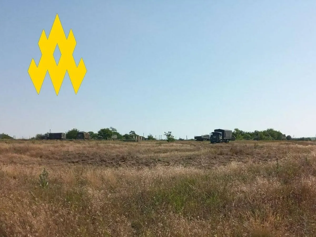 В Донецкой области партизаны "АТЕШ" обнаружили воинскую часть оккупантов, где рф может хранить снаряды