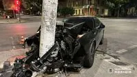 In Odessa, the driver crashed into a pole, trying to avoid pedestrians at the intersection with the traffic light turned off: among the victims are children
