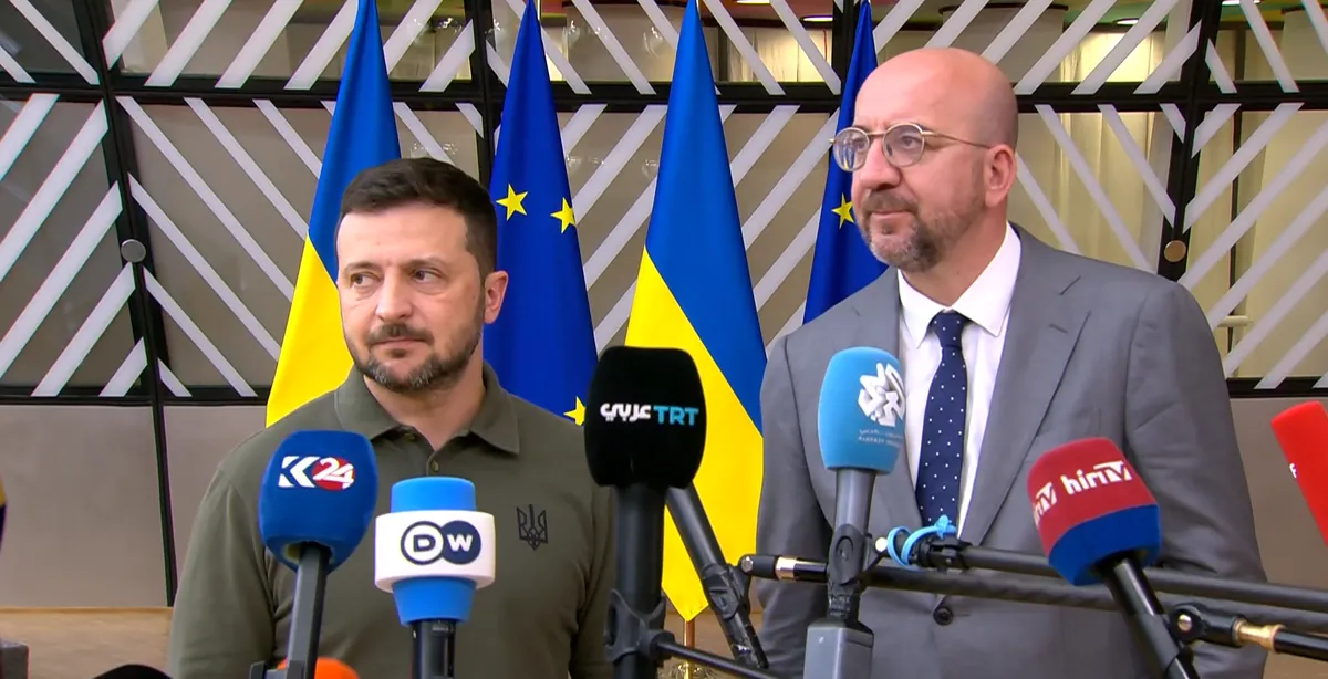 Зеленський хоче обговорити з лідерами ЄС наступні кроки на шляху до членства, вказує на терміновість обіцяної військової допомоги
