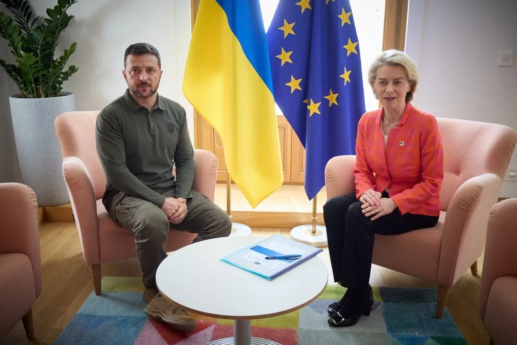EU accession and sanctions pressure on Russia: Zelenskyy met with Ursula von der Leyen in Brussels
