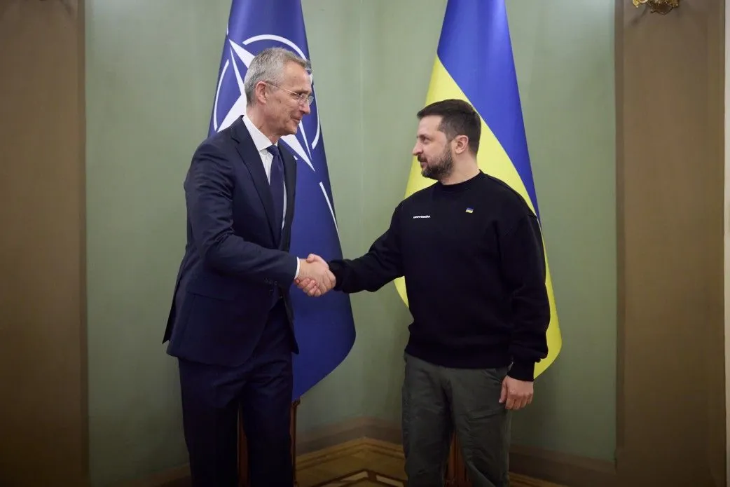 Zelenskyy meets with Stoltenberg at NATO headquarters: they discussed preparations for the Washington summit