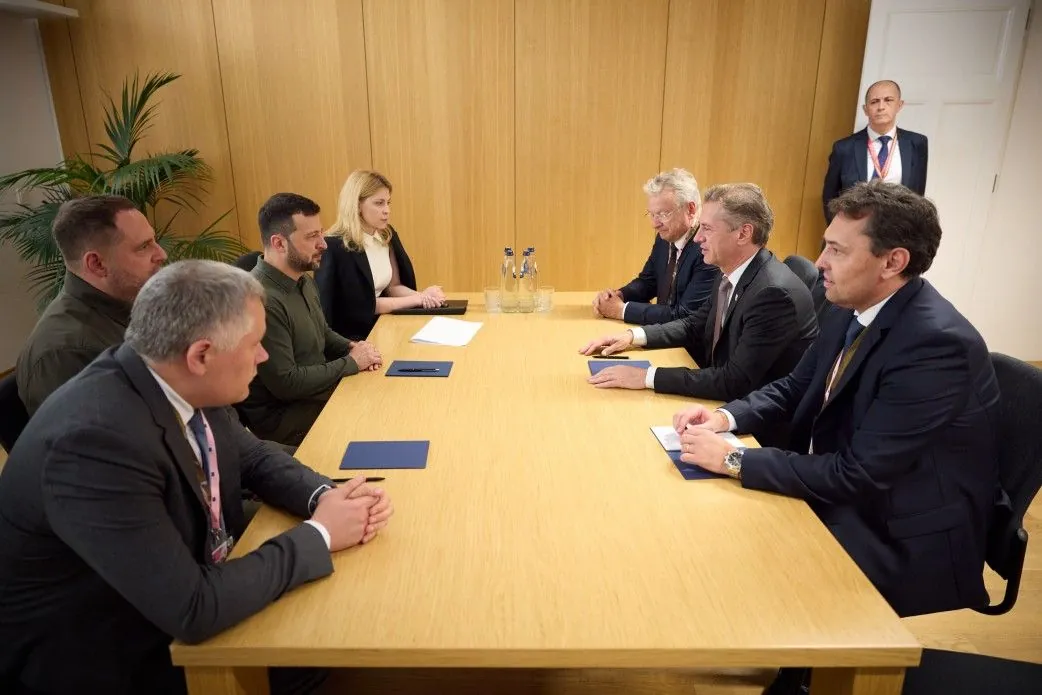 Зеленский встретился с премьером Словении: говорили о финализации текста соглашения по безопасности