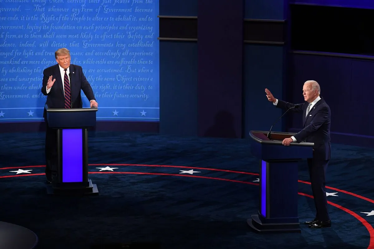 Байден и Трамп обсудили первый вопрос дебатов: экономика и иммиграция