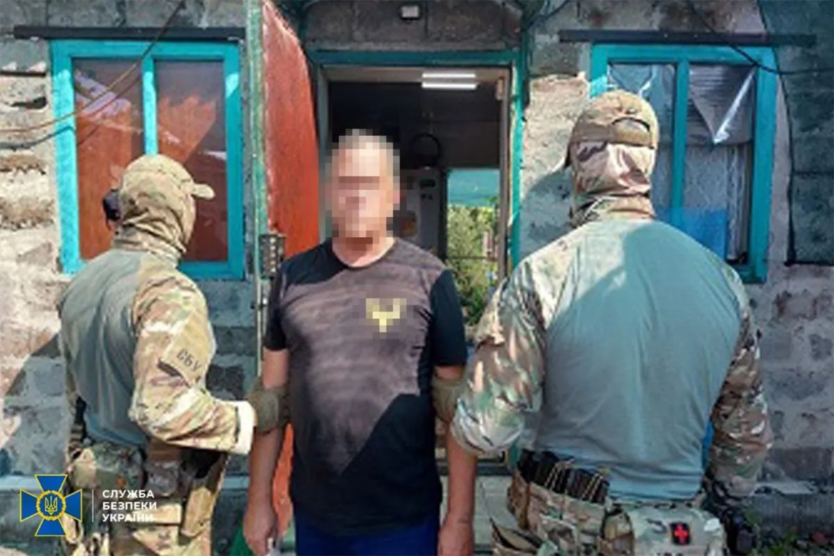 Готовил прорыв оккупантов в Донецкой области: задержан агент российского спецназа