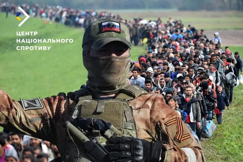 росіяни кинули на війну в Україну тисячі нелегальних мігрантів - Центр національного  спротиву 