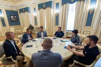 Zelensky met with the President of World Athletics