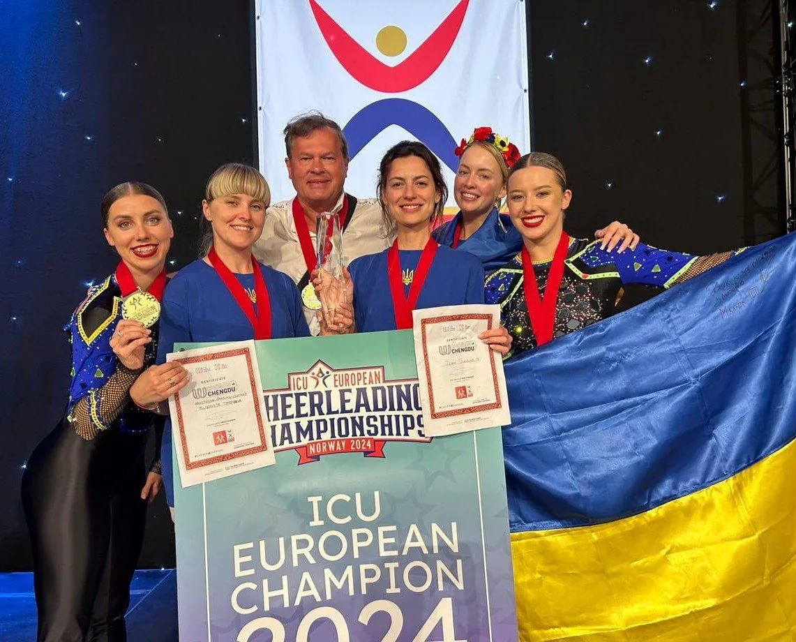 Ukrainian cheerleaders win the first ever license for the 2025 World Games