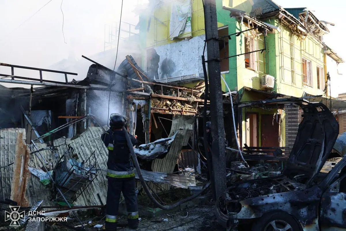 Вражеский удар по Вольнянску: 7 человек погибли и 31 человек получили травмы