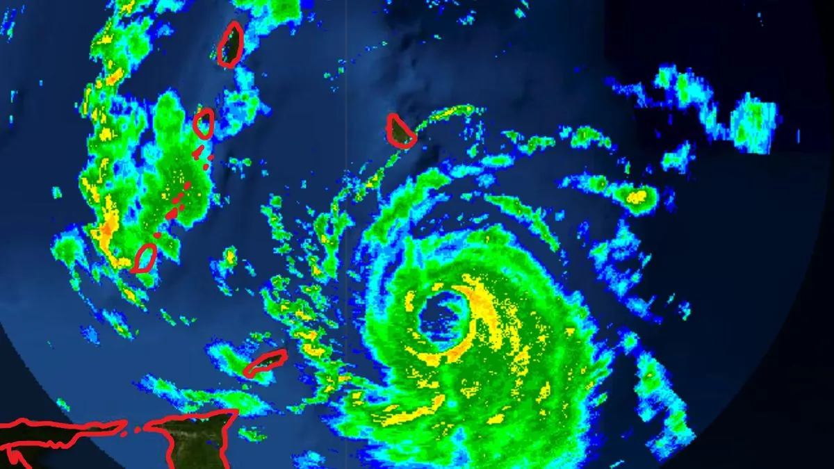 Beryl, earliest Category 4 hurricane on record, Beryl threatens Caribbean islands