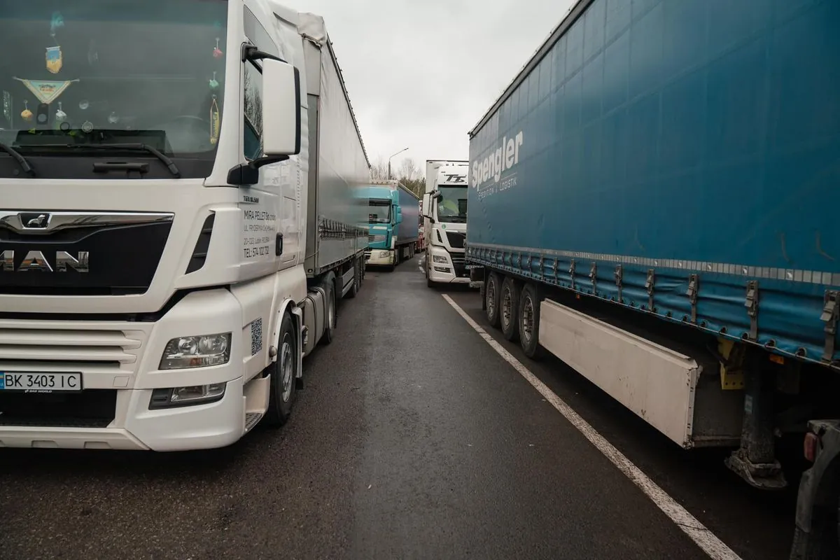 Suspension of Ukrainian trucks without international transportation permits in Poland: the Ministry of Reconstruction of Ukraine responds