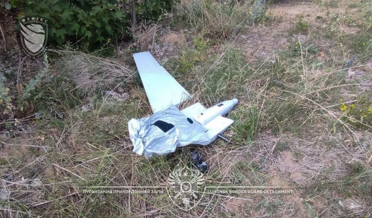 Border guards shoot down a Russian reconnaissance drone near Toretsk with small arms