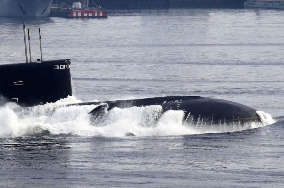 рф дважды отправляла подводные лодки в сторону Ирландского моря - Bloomberg