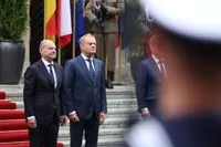 Scholz discusses defense issues with Tusk due to russian aggression