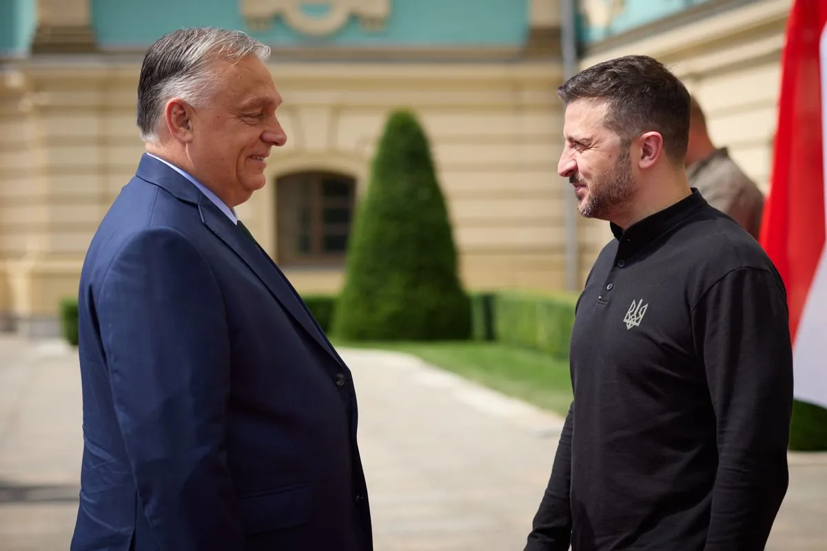 Orban: "The purpose of my visit is to understand how we can help Ukraine in the next six months"