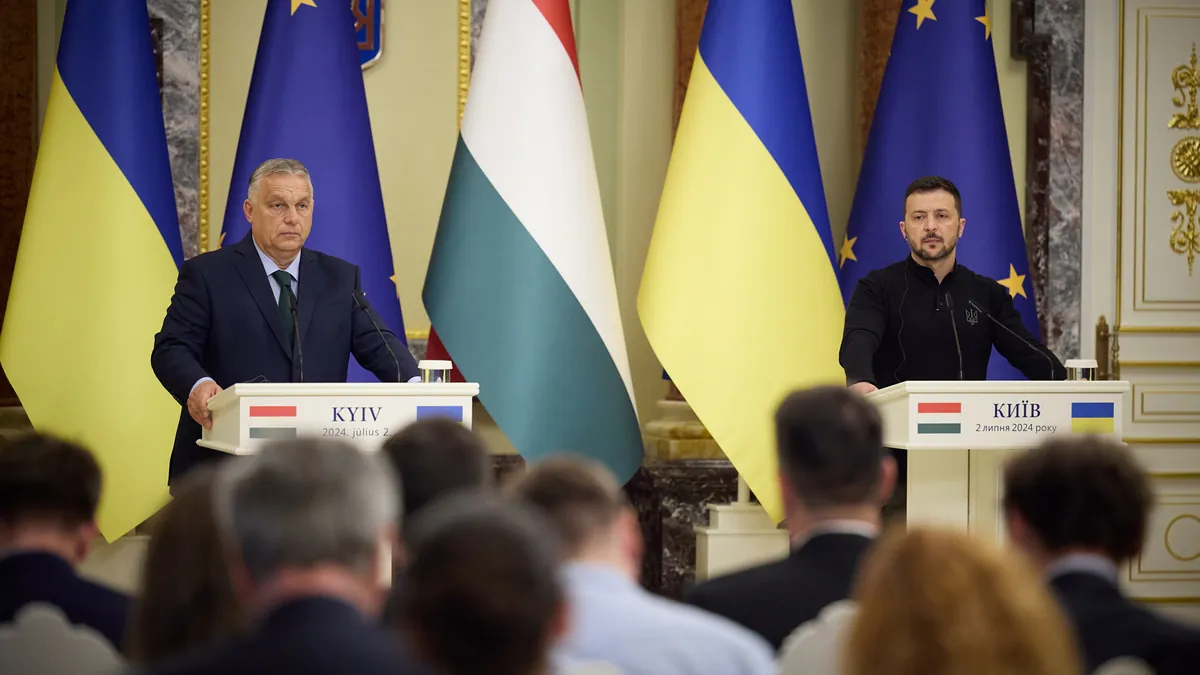 Орбан попросив Зеленського подумати про припинення вогню й почати перемовини
