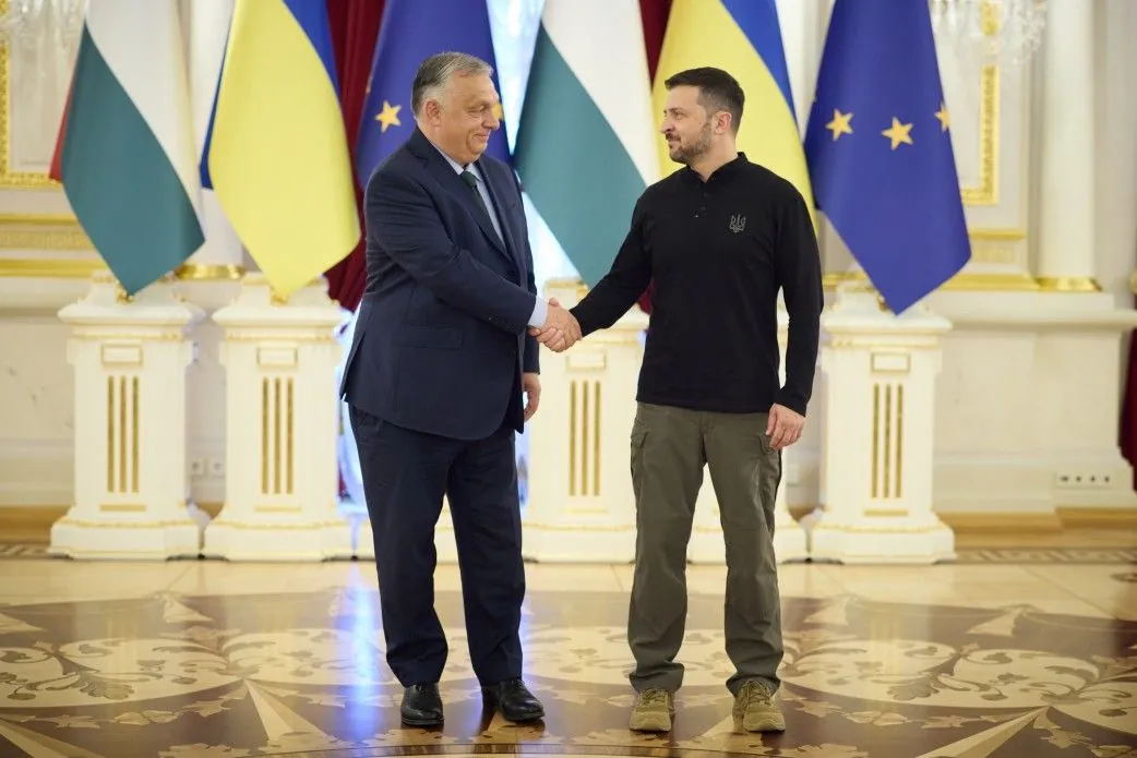 Зеленський та Орбан обговорили, як Угорщина може проявити своє лідерство в підготовці другого Саміту миру