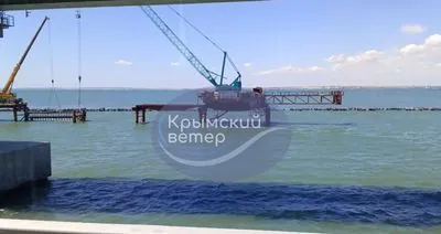 Booby-traps and fortifications on the shore: guerrillas show how the defense of the Crimean bridge looks like