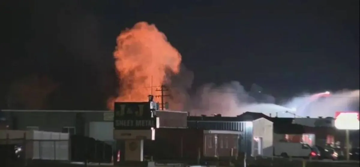 Explosion at a military plant in the United States injures 2 people, leaves 1 missing