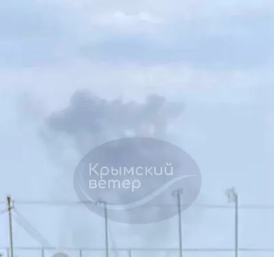 В оккупированном Крыму прогремел взрыв: над мысом Фиолент поднялся стометровый столб дыма