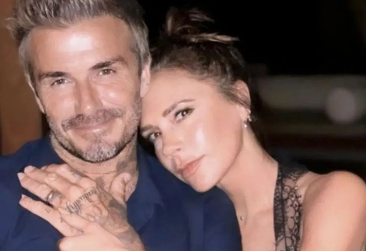 The Beckhams celebrate their 25th wedding anniversary with a photo shoot in their wedding suits