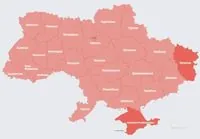 Оголошена масштабна повітряна тривога: загроза над Україною після зльоту МіГ-31К