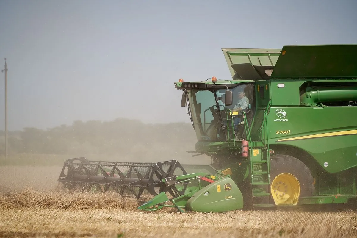 Ukraine harvested over 3 million tons of new crop grain