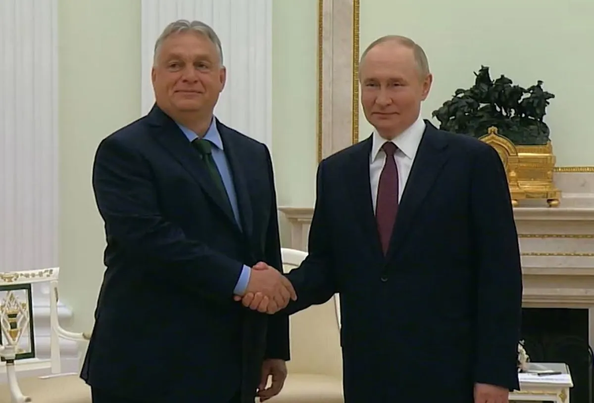 Putin said at a meeting with Orban that he was ready to outline the nuances of his proposals on Ukraine