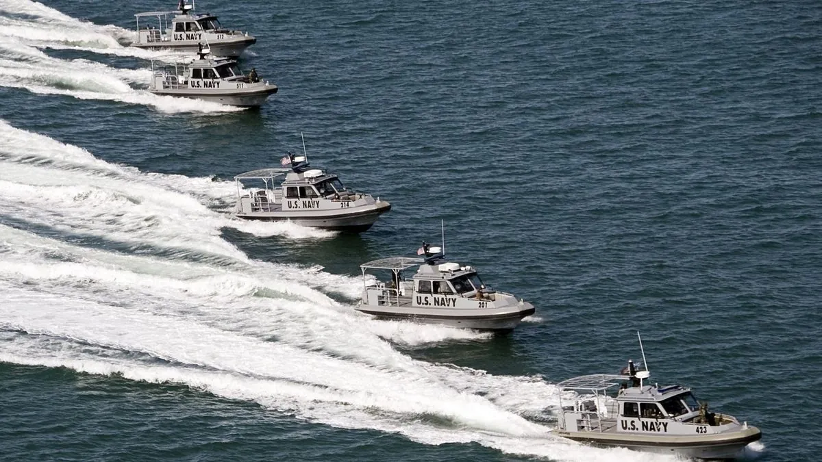 На реке Днепр состоялись учения сил и средств Речной флотилии ВМС ВС Украины