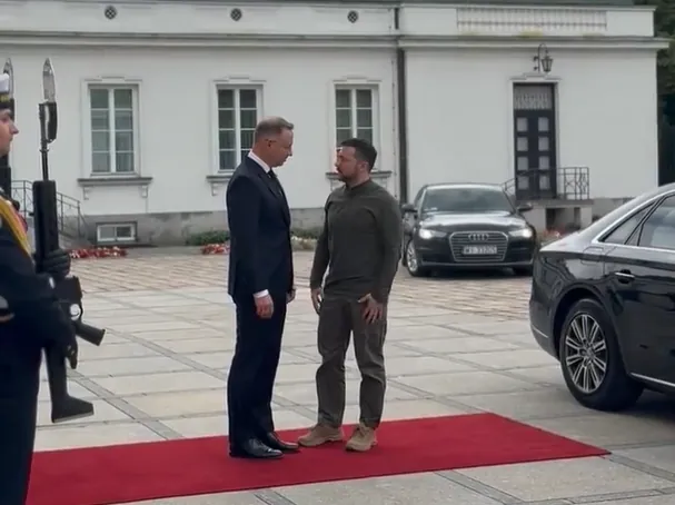 Duda and Zelensky meet before NATO summit