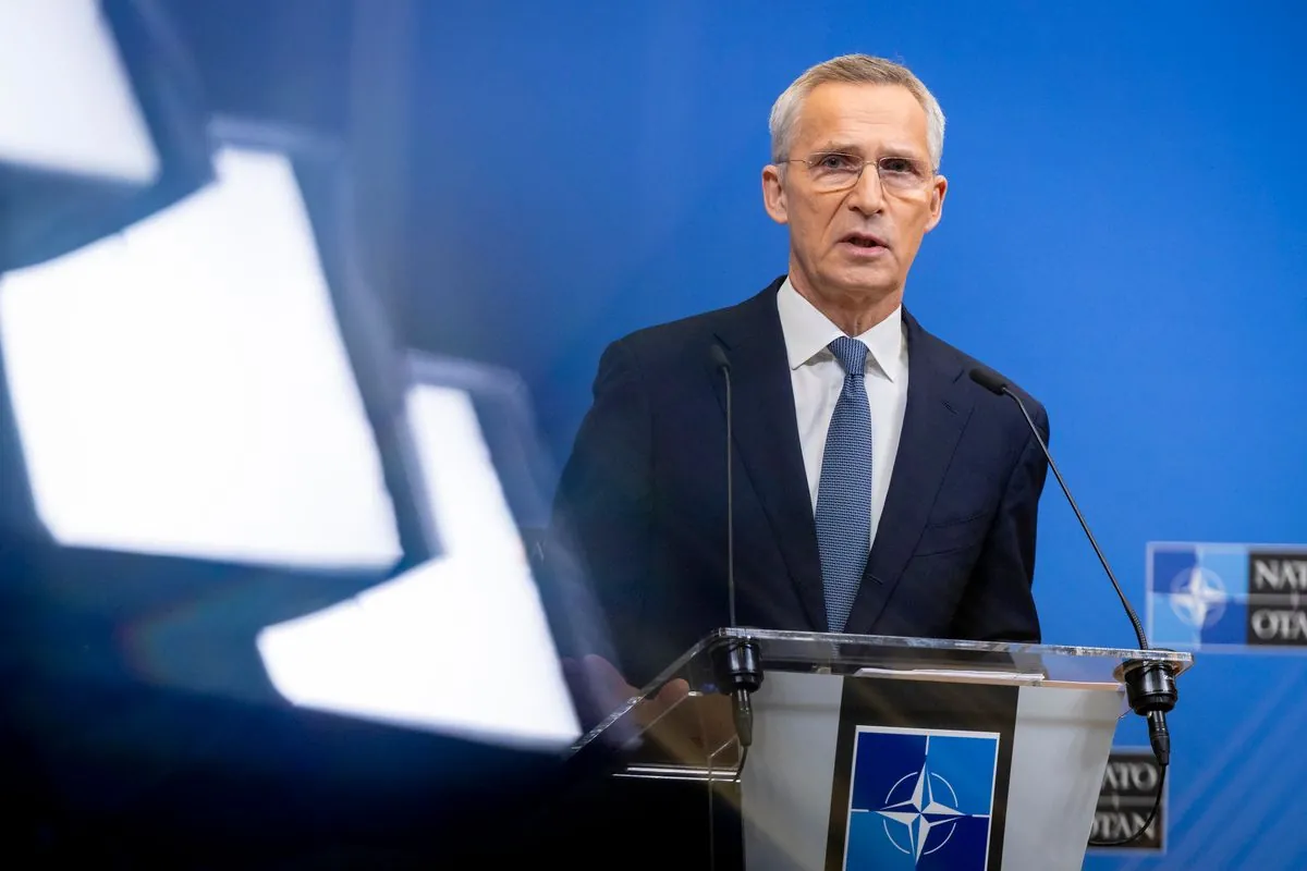 NATO Secretary General condemns Russia's "heinous" attacks, promises more support for Ukraine