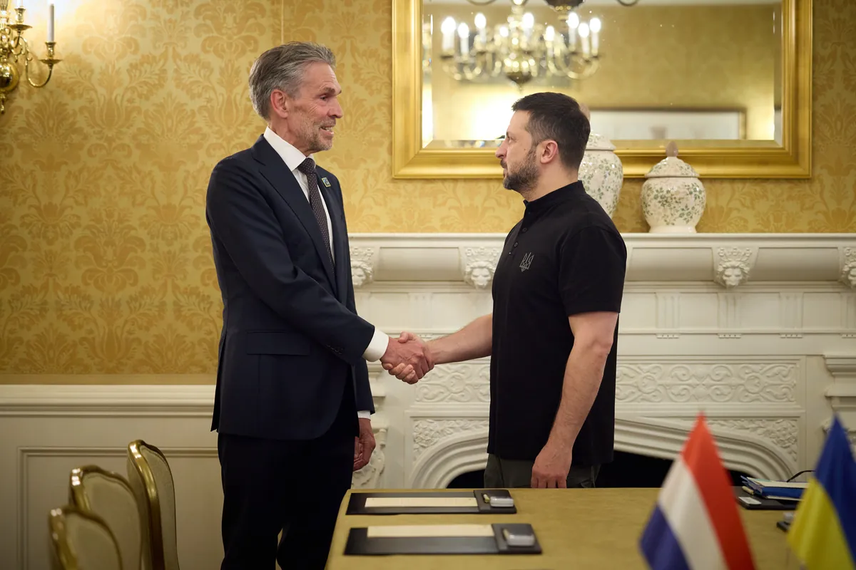 Зеленський зустрівся з новим прем'єром Нідерландів, обговорили посилення ППО