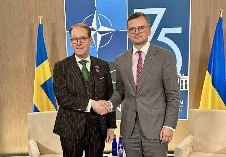 Швеция станет еще одним сильным голосом в поддержку членства Украины в ЕС и НАТО - Кулеба