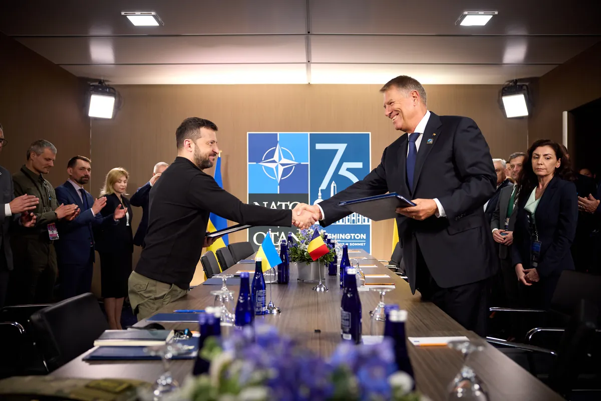 Zelenskyy on the agreement with Romania: Together with partners, he will help the F-16 center to train pilots