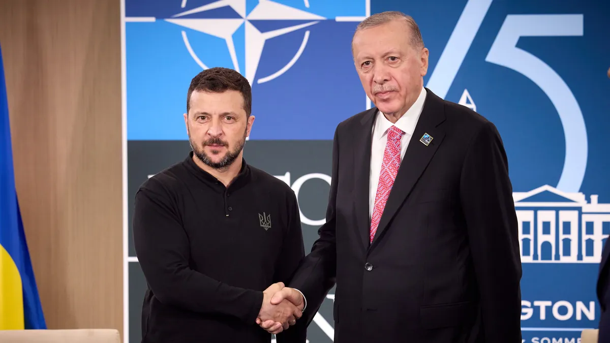 "Готовимся провести конференцию, посвященную продовольственной безопасности": Зеленский в Вашингтоне встретился с Эрдоганом