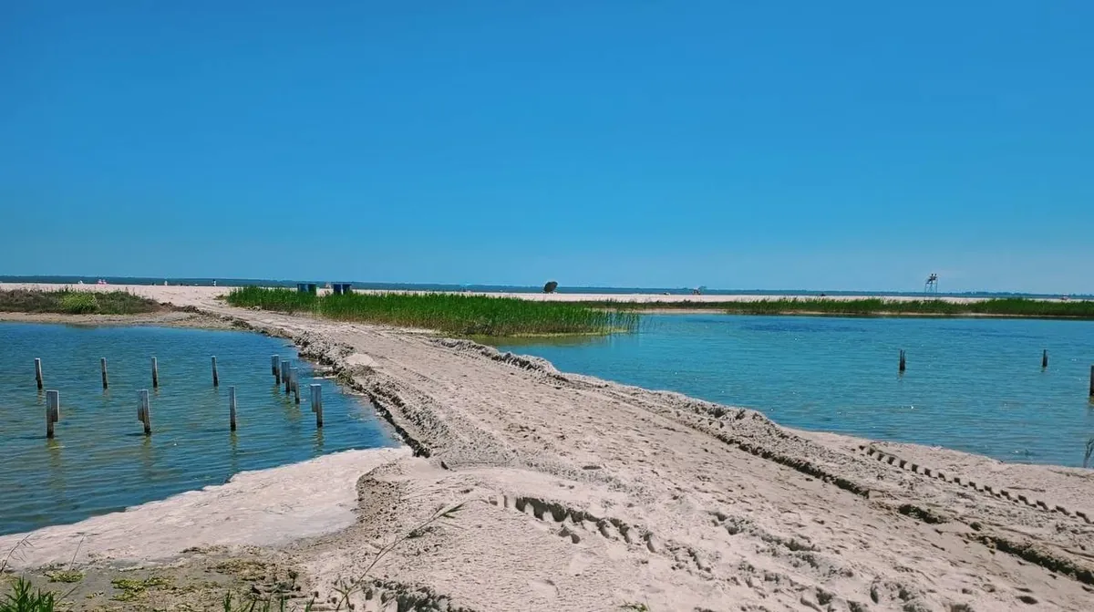 На півдні Одещини відкрита перша зона для пляжного відпочинку 
