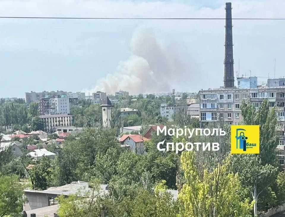 Mariupol is noisy: there are hits at the airport - Andriushchenko
