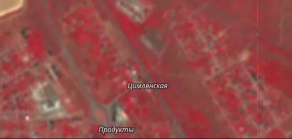 В цимлянську ростовської області видно сліди пожежі на нафтобазі – “Кримський вітер”