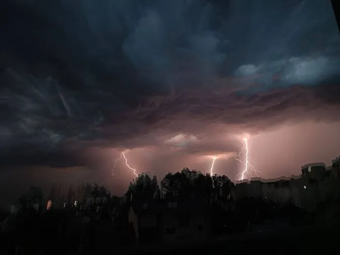 In Lviv, fires broke out in different districts due to lightning strikes