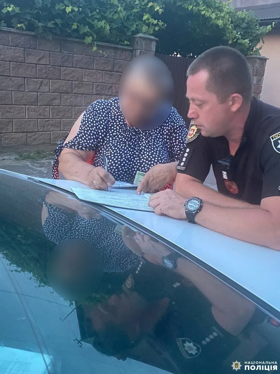The tradition of celebrating christenings has been modernized: in Rivne region, a woman who carried passengers in the trunk was fined 510 hryvnias