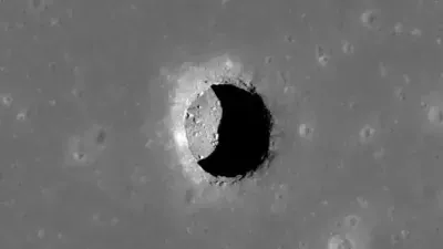 На Місяці виявили печеру. Учені сподіваються, що у ній колись оселяться астронавти